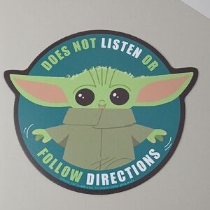 Star Wars The Mandalorian Grogu Magnet